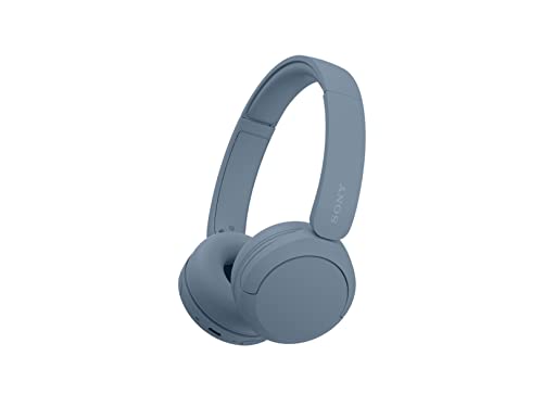 Sony WH-CH520 Wireless Headphones, 50 hours battery life, Clearer hands-free calling, Multipoint Connection, On-ear style, Blue, UAE Version - 1-Year warranty Secondary image
