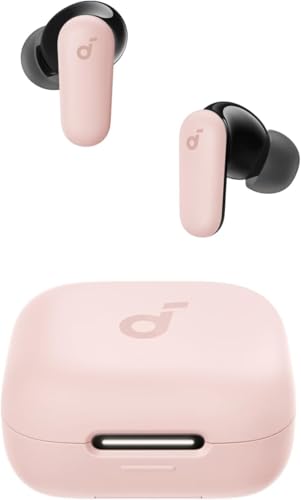 soundcore P30i by Anker Noise Cancelling Earbuds, Strong and Smart Noise Cancelling, Powerful Bass, 45H Playtime, 2-in-1 Case and Phone Stand, IP54, Wireless Earbuds, Bluetooth 5.4, App Control | Strong and Smart Noise Cancelling, Powerful Bass