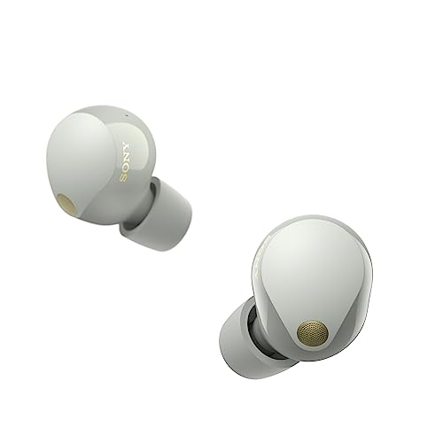 Sony WF-1000XM5 The Best Truly Wireless Noise Cancelling Earbuds Silver, Universal