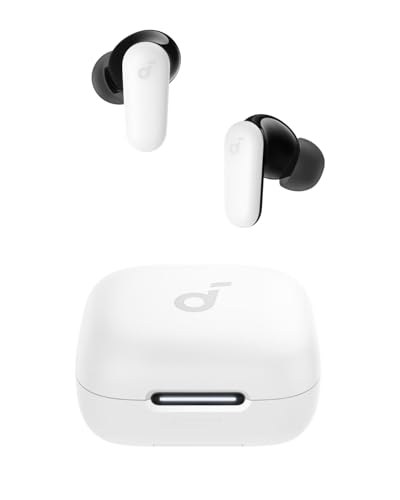 soundcore P30i by Anker Noise Cancelling Earbuds, Strong and Smart Noise Cancelling, Powerful Bass, 45H Playtime, 2-in-1 Case and Phone Stand, IP54, Wireless Earbuds, Bluetooth 5.4, App Control | Strong and Smart Noise Cancelling, Powerful Bass