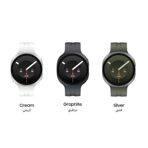 Samsung Galaxy Watch9 Cream, 40mm, Bluetooth, Slimness, Comfort fit, Signature Cushion Design, Personalized Sleep Experience,Health Coaching, 2 Years Extended Warranty (UAE Version)(Amazon Exclusive)