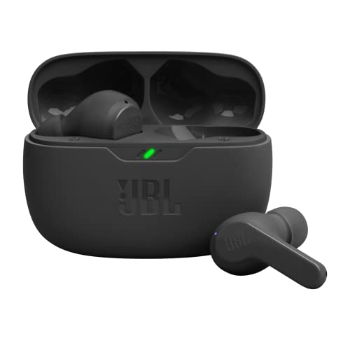 JBL Wave Beam 2 Adaptive Noise Cancelling with Smart Ambient True Wireless Earbuds, Deep Bass, Comfort Fit, 40H Battery, Hands-Free + VoiceAware, Water and Dust Resistant - Black, JBLWBEAM2BLK | Bluetooth 5.3, Up to 40 Hours of Autonomy Secondary image