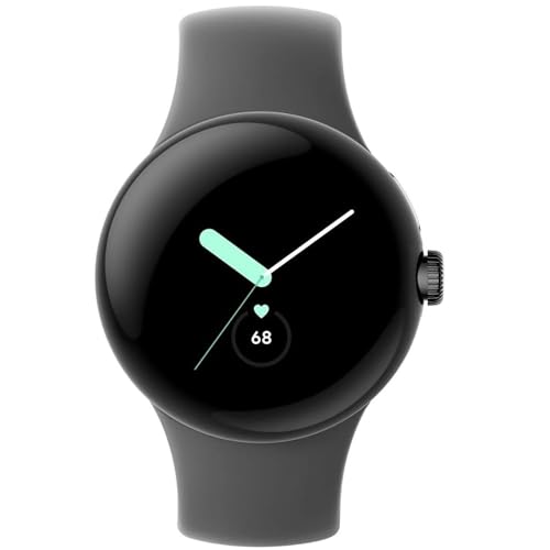Google Pixel Watch LTE Smartwatch Compatible with Cellular or WiFi Data, GPS, BT and Heart Rate Monitor 41mm, Bulk Packaging (Charcoal) Secondary image
