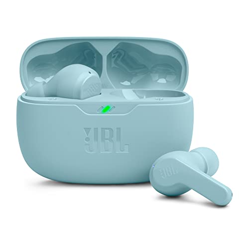 JBL Wave Beam 2 Adaptive Noise Cancelling with Smart Ambient True Wireless Earbuds, Deep Bass, Comfort Fit, 40H Battery, Hands-Free + VoiceAware, Water and Dust Resistant - Black, JBLWBEAM2BLK | Bluetooth 5.3, Up to 40 Hours of Autonomy