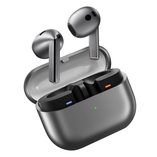 Samsung Galaxy Buds3, Silver, Wireless Bluetooth Earbuds with Adaptive EQ/ANC, Hi-Fi Sound, 360 Audio (UAE Version) Secondary image