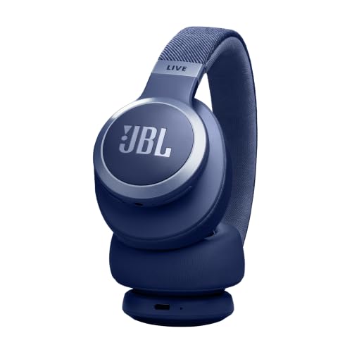 JBL Tune 520BT Wireless On-Ear Headphones, Pure Bass Sound, 57H Battery with Speed Charge, Hands-Free Call + Voice Aware, Multi-Point Connection, Lightweight and Foldable - Black, JBLT520BTBLKEU