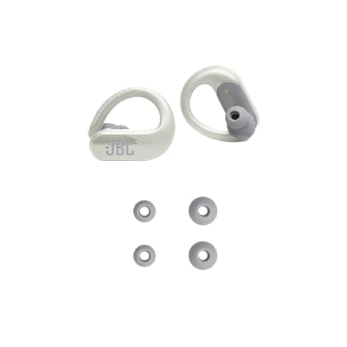 JBL Soundgear Clips True Wireless Open-Ear Headphones, SonicArc Design, Up to 32 Hours Playtime, 4 Beamforming Microphones, IP54 Water and Dust Proof, JBL OpenSound Technology, Ghost Black