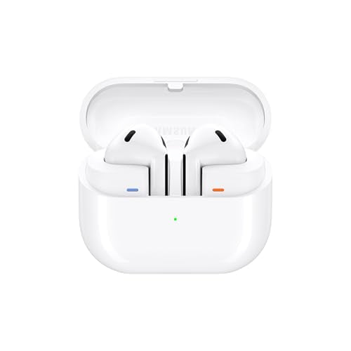 Samsung Galaxy Buds3, Silver, Wireless Bluetooth Earbuds with Adaptive EQ/ANC, Hi-Fi Sound, 360 Audio (UAE Version)