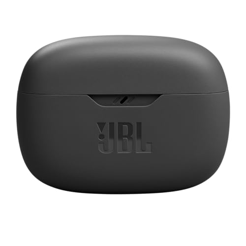 JBL Wave Beam 2 Adaptive Noise Cancelling with Smart Ambient True Wireless Earbuds, Deep Bass, Comfort Fit, 40H Battery, Hands-Free + VoiceAware, Water and Dust Resistant - Black, JBLWBEAM2BLK | Bluetooth 5.3, Up to 40 Hours of Autonomy