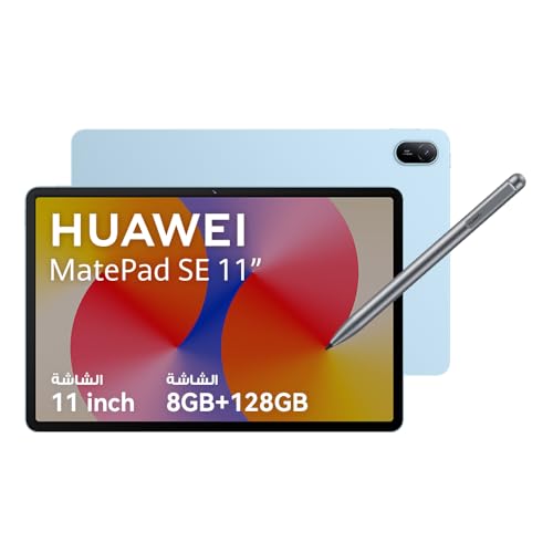 HUAWEI MatePad SE Tablet, 11-inch Eye Comfort Display, Large Capacity 7700 mAH Battery, 6GB+128GB, Wifi, Nebula Gray, 12-Months HuaweiCare+ (Amazon Exclusive)