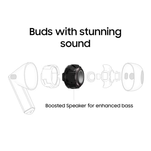 SAMSUNG Galaxy Buds 3 Pro AI True Wireless Bluetooth Earbuds, Noise Cancelling, Sound Optimization, Real-Time Interpreter, Redesigned Comfort Fit, Silver [US Version]