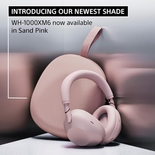 Sony WH-1000XM6 The Best Wireless Noise Canceling Headphones, HD NC Processor QN3, 12 Microphones, Adaptive NC Optimizer, Mastered by Engineers, Studio-Quality, 30-Hour Battery, Midnight Blue | HD NC Processor QN3, 12 Microphones