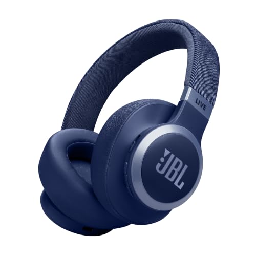 JBL Tune 520BT Wireless On-Ear Headphones, Pure Bass Sound, 57H Battery with Speed Charge, Hands-Free Call + Voice Aware, Multi-Point Connection, Lightweight and Foldable - Black, JBLT520BTBLKEU
