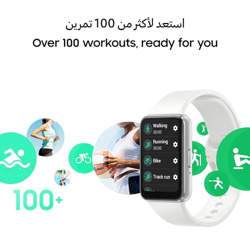 Samsung Galaxy Fit3 Smartwatch, Exercise and Sleep Tracking, Fall Detection, Bluetooth, 40mm, Gray