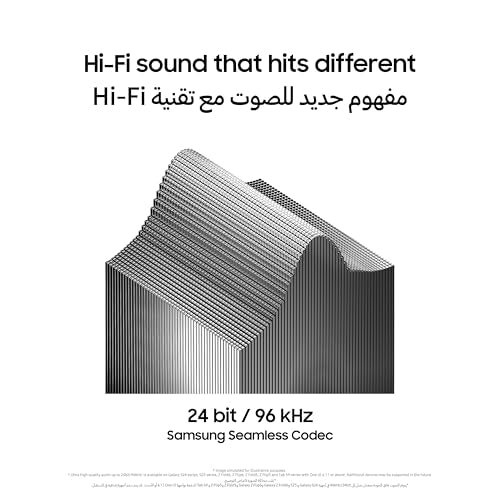 Samsung Galaxy Buds3, Silver, Wireless Bluetooth Earbuds with Adaptive EQ/ANC, Hi-Fi Sound, 360 Audio (UAE Version)