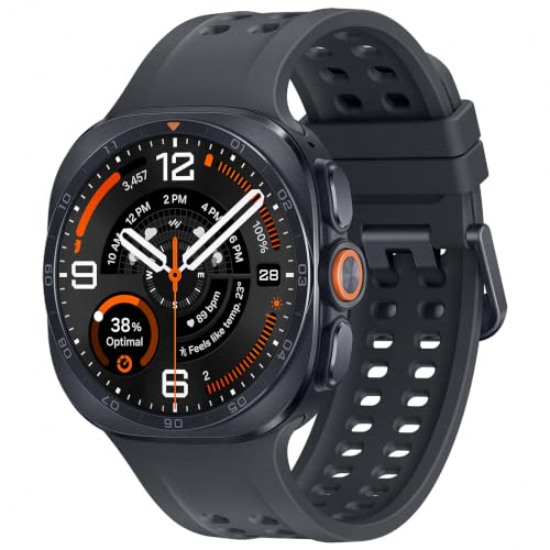 Samsung Galaxy Watch Ultra2 Titanium Silver, 47mm, Bluetooth, Rugged Luxury design, 800 mAh Battery, Fast Charging,Energy Score, 2 Years Manufacturer Extended Warranty (UAE Version)(Amazon Exclusive)