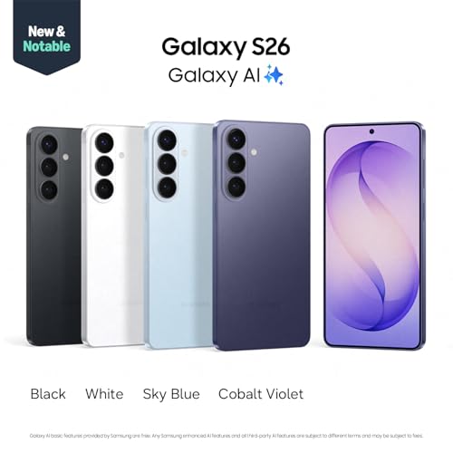 Samsung Galaxy S26 - Cobalt Violet 512 GB