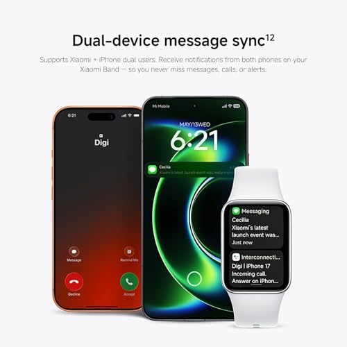 Xiaomi Smart Band 9 Active Beige/White/Silver