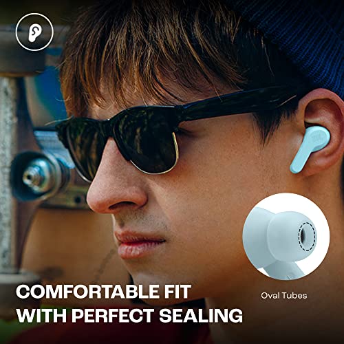 JBL Wave Beam 2 Adaptive Noise Cancelling with Smart Ambient True Wireless Earbuds, Deep Bass, Comfort Fit, 40H Battery, Hands-Free + VoiceAware, Water and Dust Resistant - Black, JBLWBEAM2BLK | Bluetooth 5.3, Up to 40 Hours of Autonomy