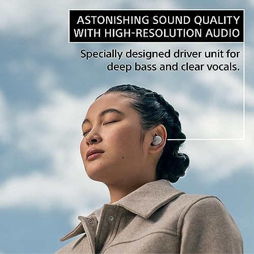 Sony WF-1000XM5 The Best Truly Wireless Noise Cancelling Earbuds Silver, Universal