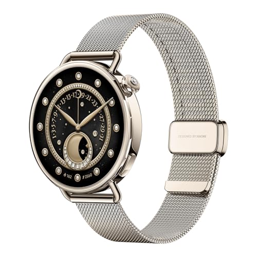 XIAOMI Watch S5 46mm, Smartwatch for Men and Women, 1.48" AMOLED, Fitness Tracker with Heart Rate/Sleep Monitoring, 21 days battery life, 150+ sports modes, dual-band GPS, Android&iOS, Silver