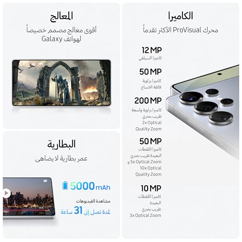 Samsung Galaxy S25 Ultra - Titanium Whitesilver 1 TB