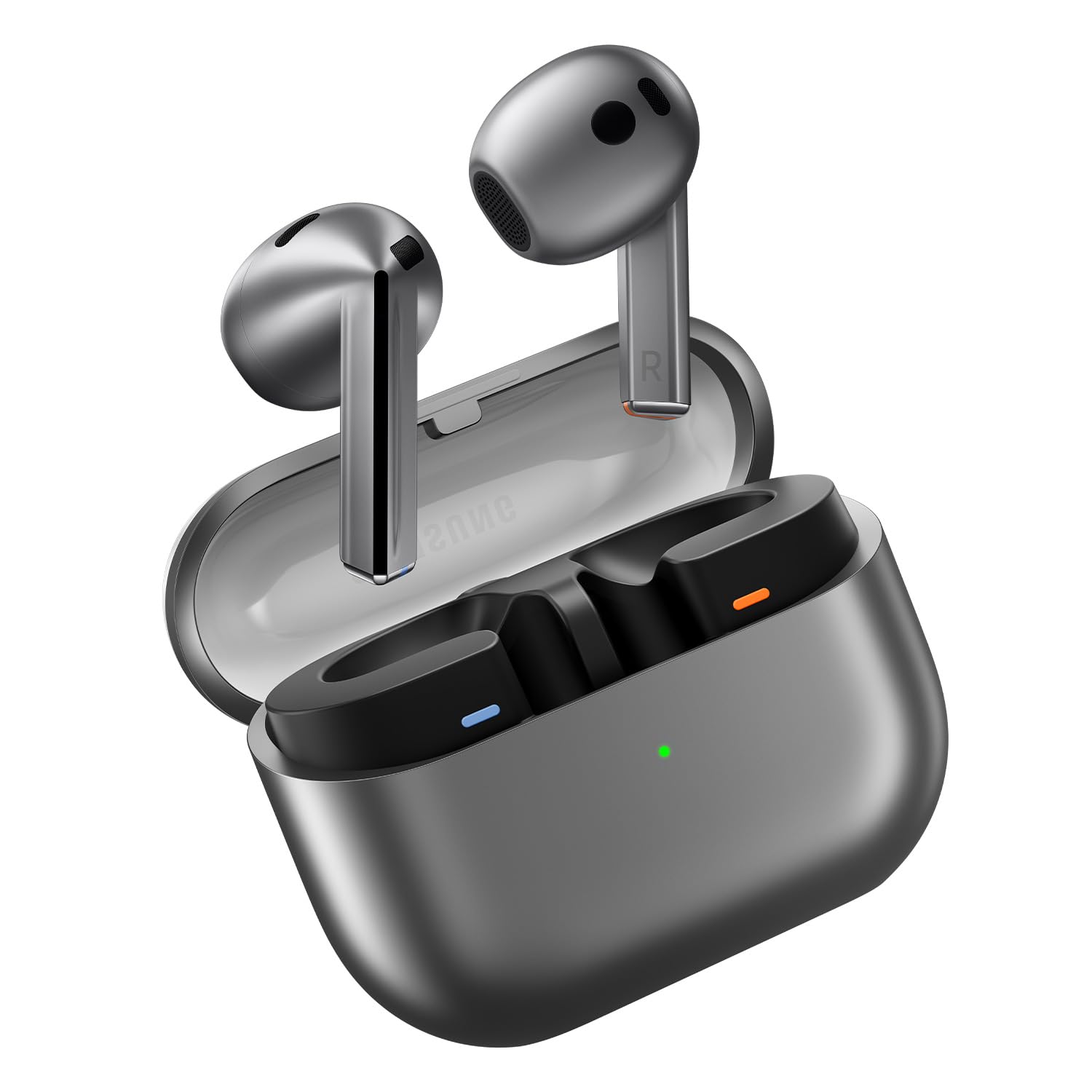 Samsung Galaxy Buds3, Silver, Wireless Bluetooth Earbuds with Adaptive EQ/ANC, Hi-Fi Sound, 360 Audio (UAE Version) Main image