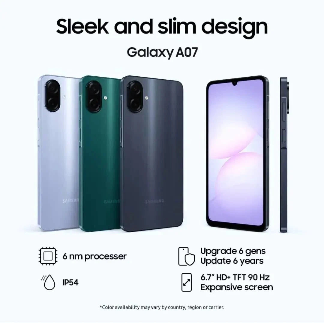 Samsung Galaxy A07 4G (Used) - 128GB Storage - 4GB RAM - TDRA Approved