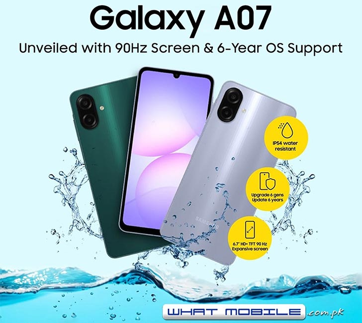 Samsung Galaxy A07 4G (Used) - 128GB Storage - 4GB RAM - TDRA Approved