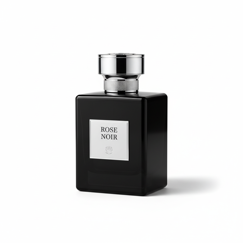 Rose Noir Perfume Bottle